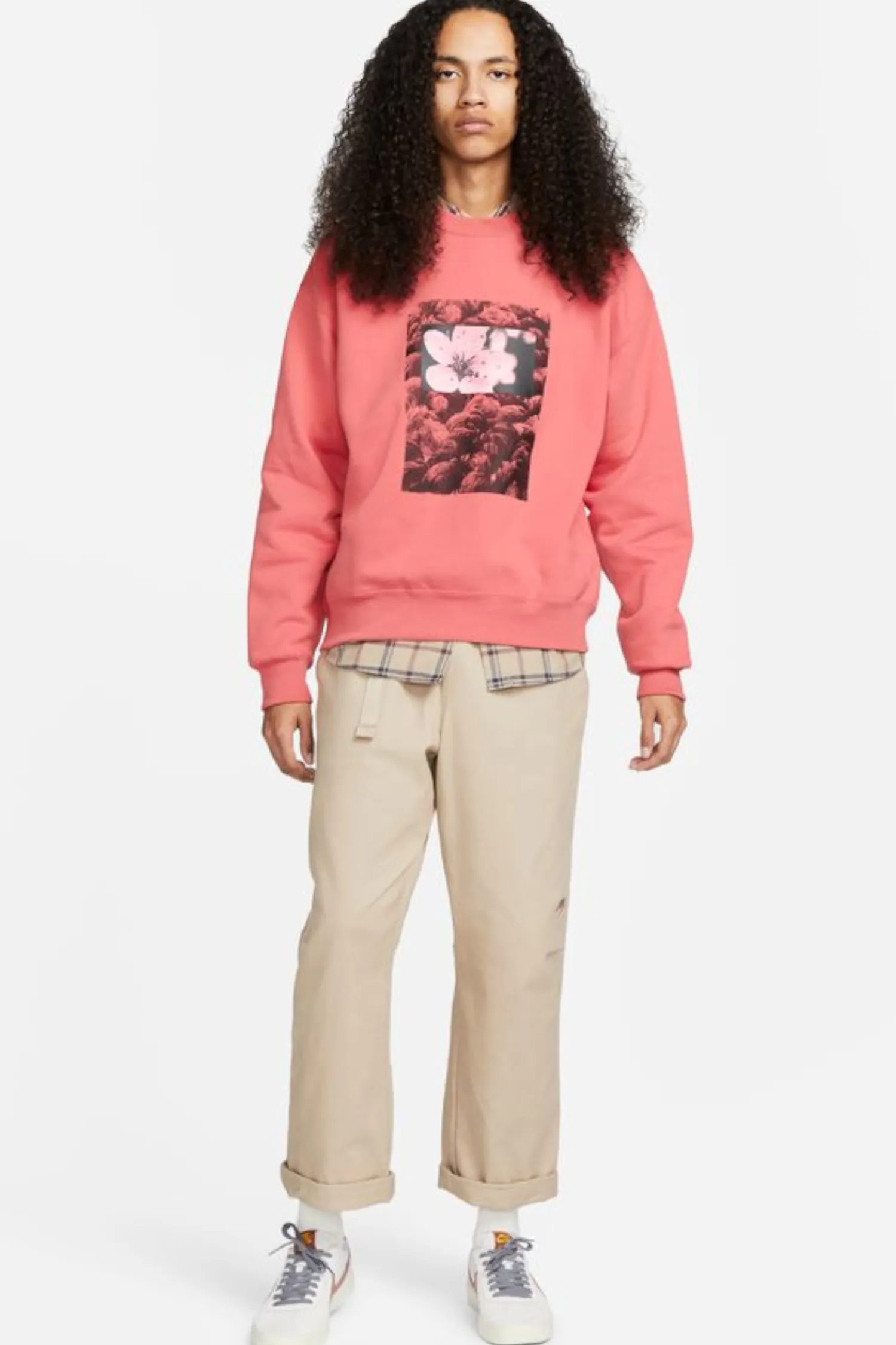 Nike Bluza Bez Kaptura SB Natural Border- Bluzy Bez Kaptura