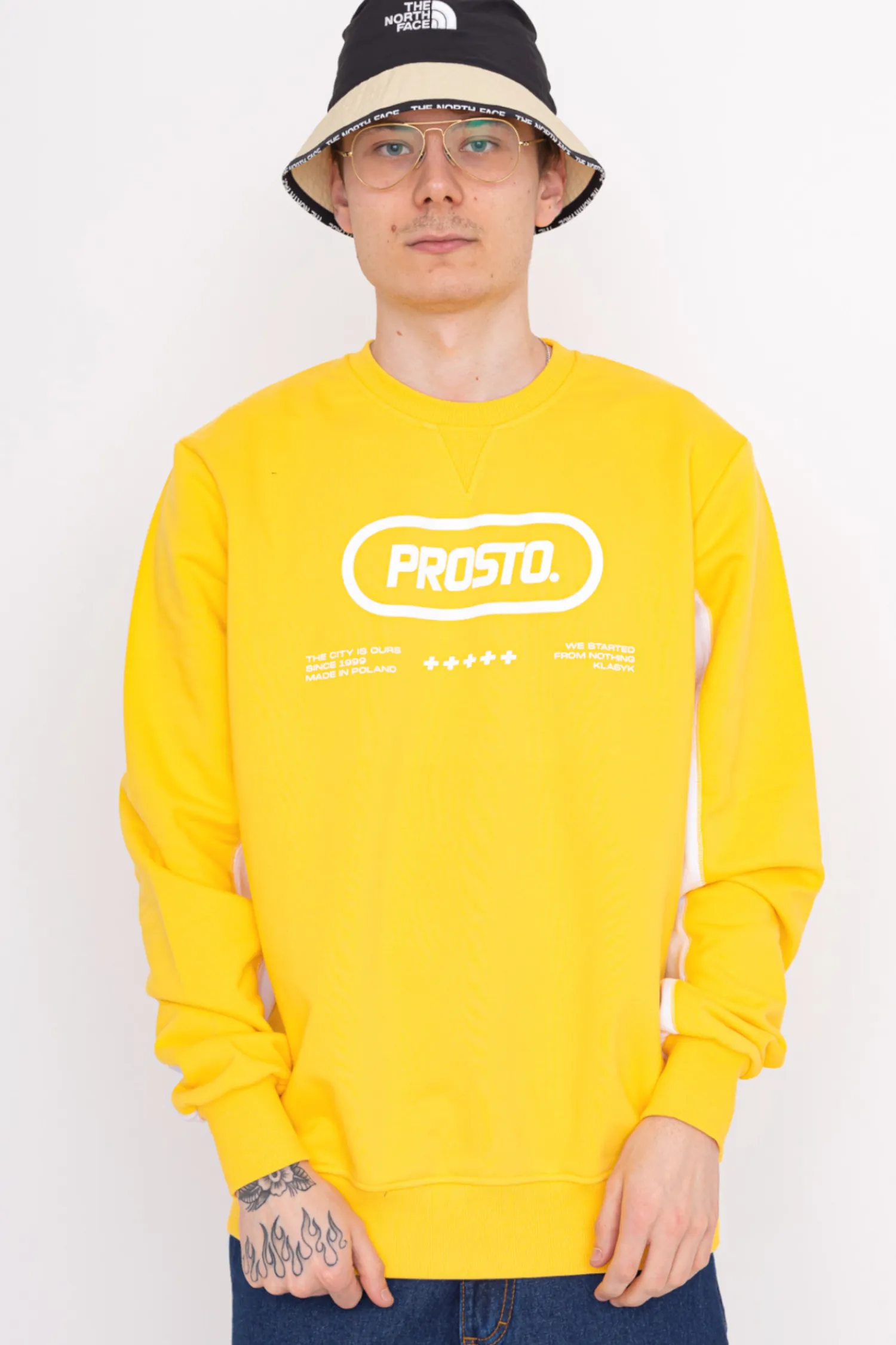 Prosto Bluza Bez Kaptura Rounds- Bluzy Bez Kaptura