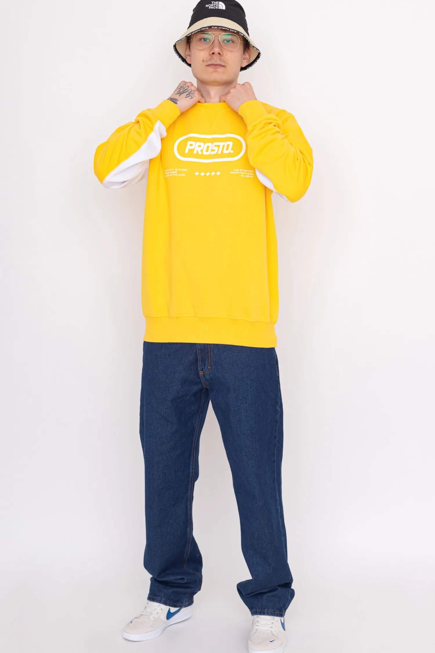 Prosto Bluza Bez Kaptura Rounds- Bluzy Bez Kaptura