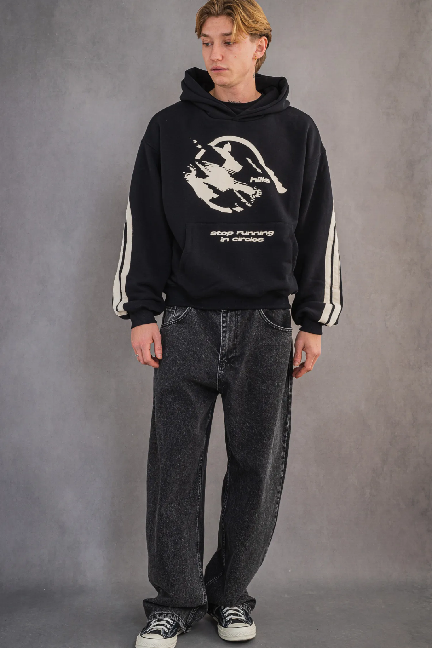 Hills Bluza Z Kapturem Circles- Bluzy Z Kapturem