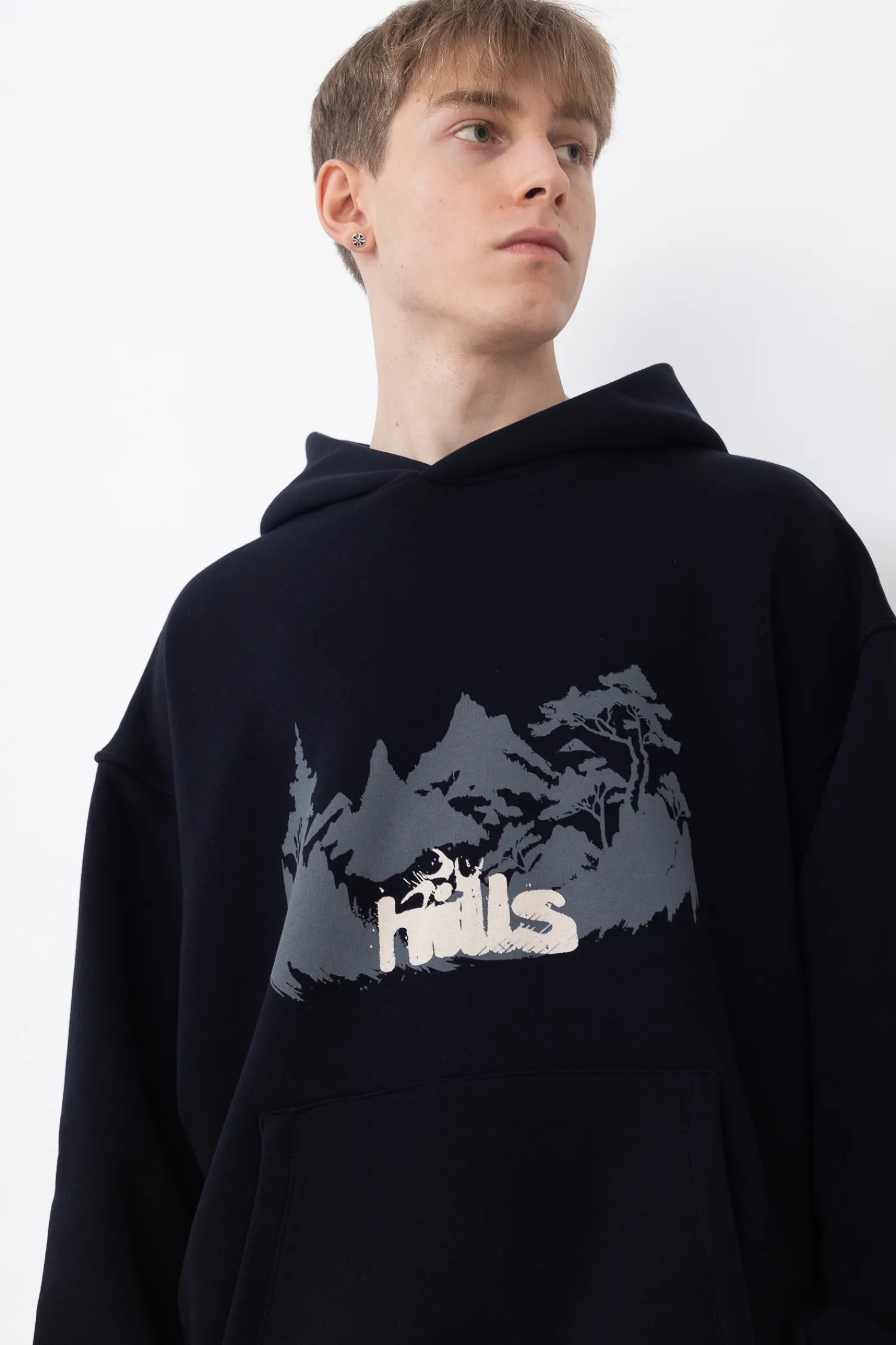 Hills Bluza Z Kapturem Forest- Bluzy Z Kapturem
