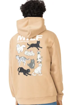 Ripndip Bluza Z Kapturem Man I Love Felines- Bluzy Z Kapturem