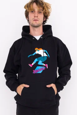 Thrasher Skateboard Mag. Bluza Z Kapturem Thrasher Trasher Tre- Bluzy Z Kapturem