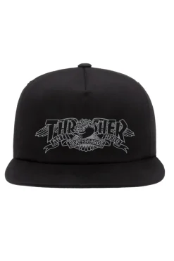 Thrasher Skateboard Mag. Czapka Thrasher x Antihero Mag Banner- Thrasher Magazine X Antihero|Snapback