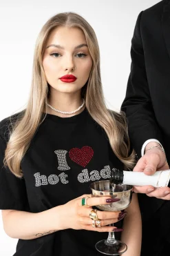 2005 Koszulka I <3 Hot Dads- T-shirty