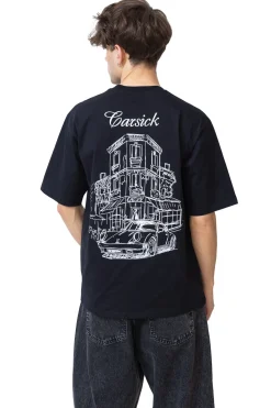 Carsick Koszulka CAFFÉ- T-shirty