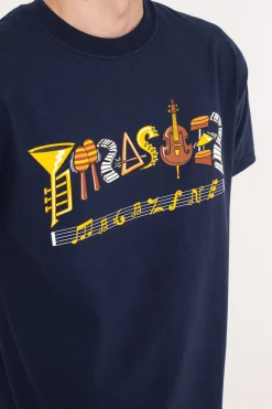Thrasher Skateboard Mag. Koszulka Thrasher Fillmore Logo- T-shirty