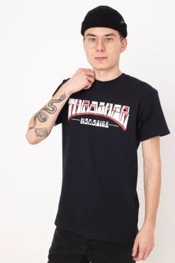 Thrasher Skateboard Mag. Koszulka Thrasher Firme Logo- T-shirty